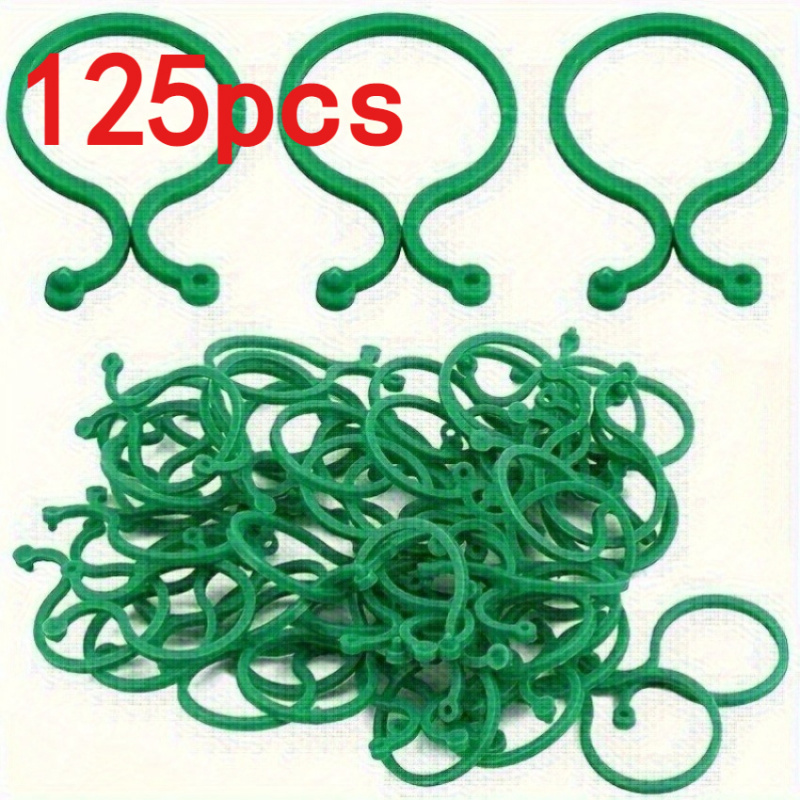 Tie Clip Set - 125Pcs Garden Plant Support Kit Vine