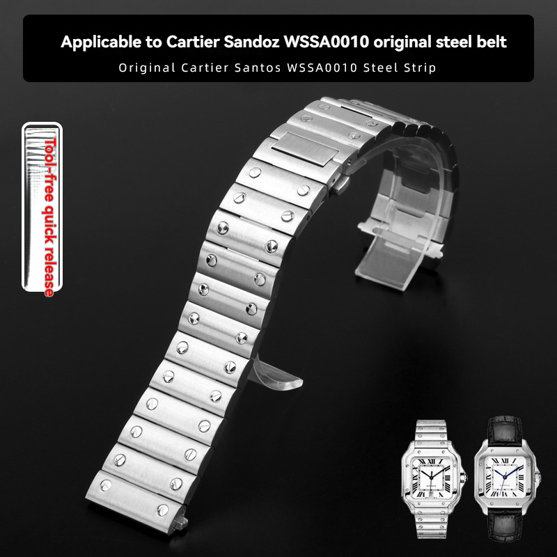 Men'S Accessories Cartier - 21mm Sandoz Quick Release Watchband For