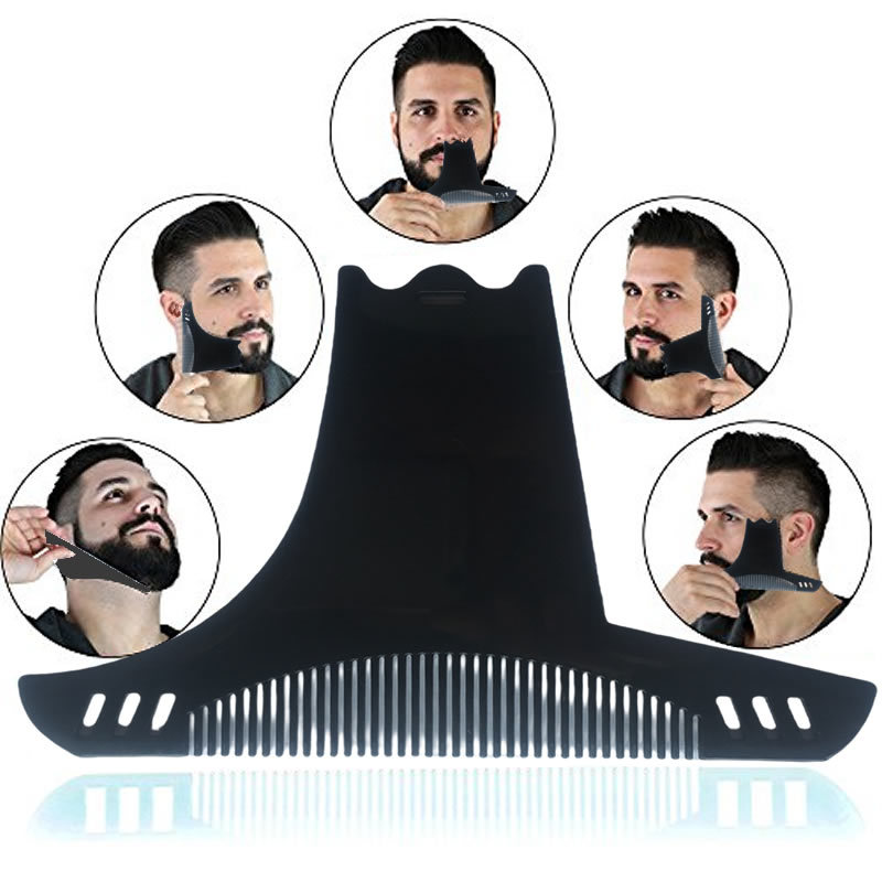 Men Accessories Rule - Man Beard Template Comb Rule Shaping