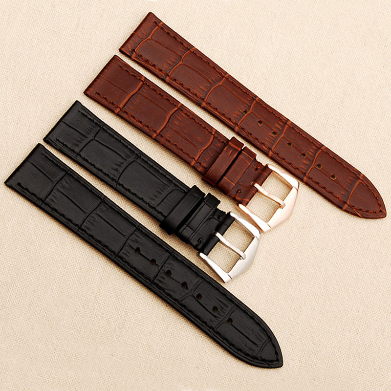 Men'S Accessories Cartier - High Quality Thin Cowhide Watch Band