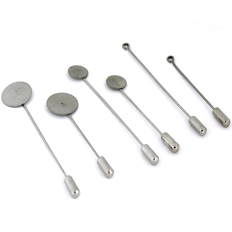10pcs/Lot 10 15mm Stainless St - đánh giá và giá Men Accessories Brooch