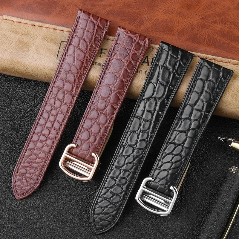 Crocodile Watchband 16 18 20 2 - đánh giá và giá Men'S Accessories Cartier