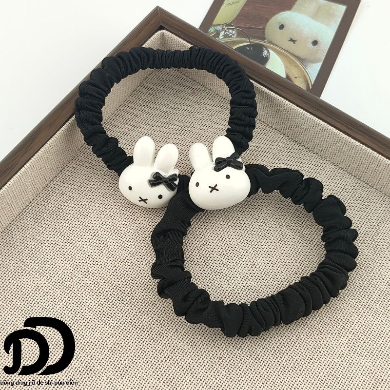 Cute Miffy Bunny Bow Hair Tie, - đánh giá và giá Tie Clip Set