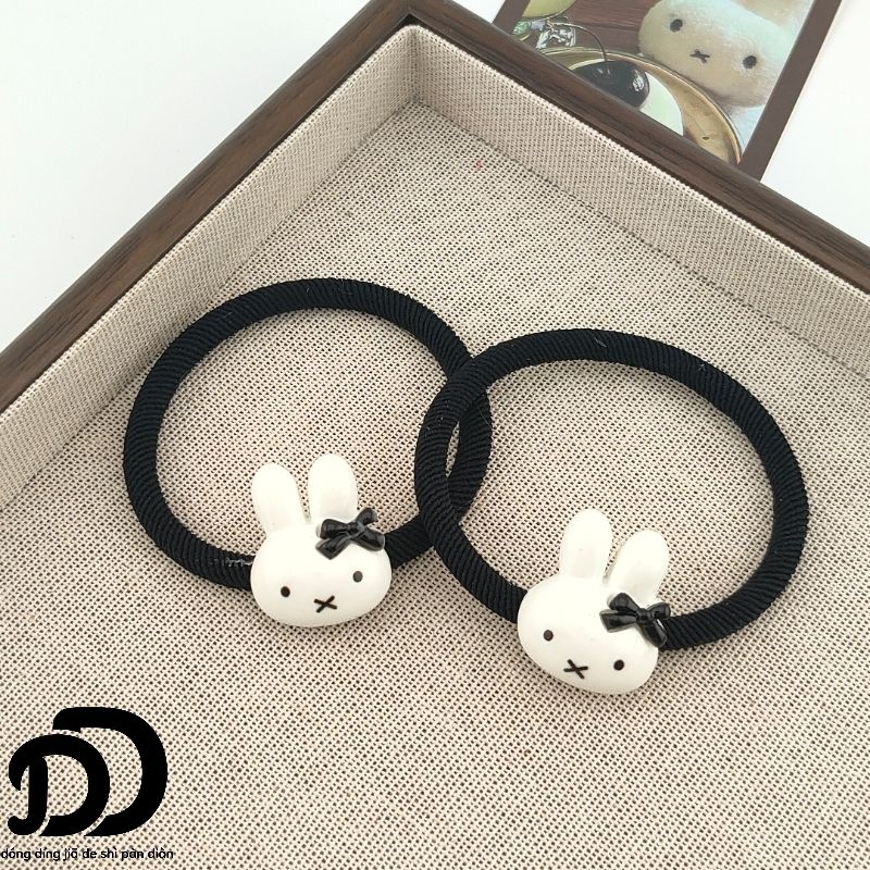 Cute Miffy Bunny Bow Hair Tie, - đánh giá và giá Tie Clip Set