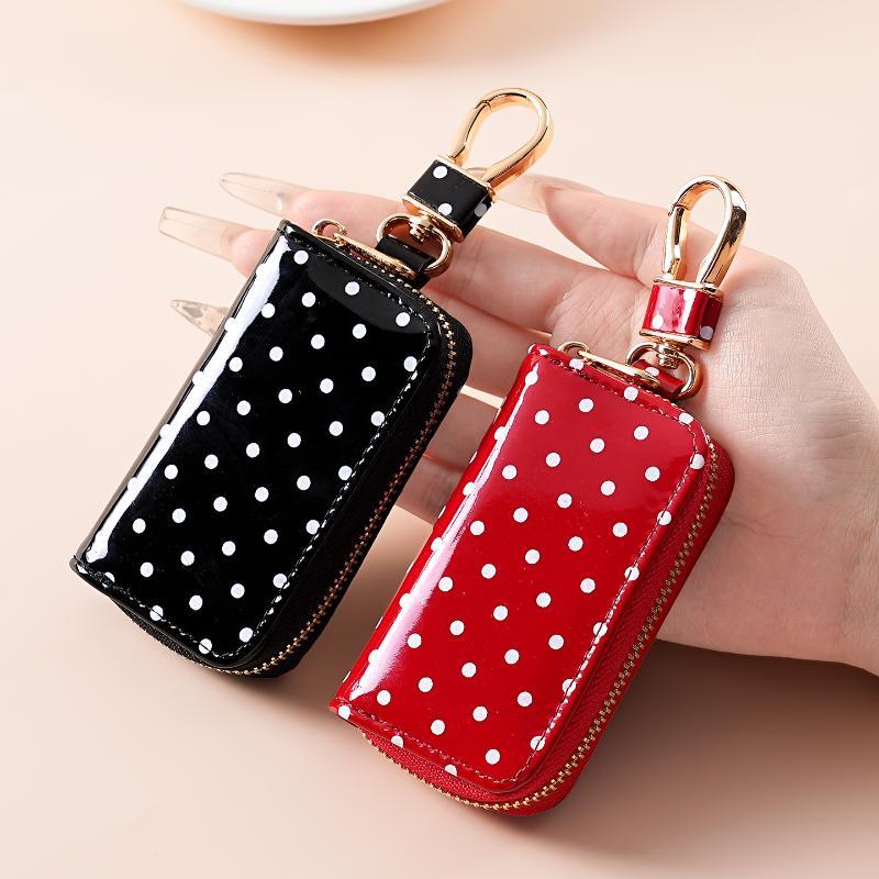 Polka Dot Glossy Patent Leathe - đánh giá và giá Men Accessories In Store