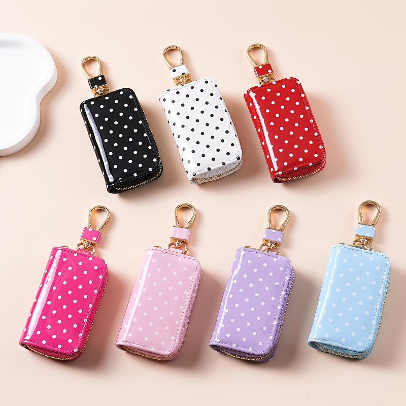 Polka Dot Glossy Patent Leathe - đánh giá và giá Men Accessories In Store