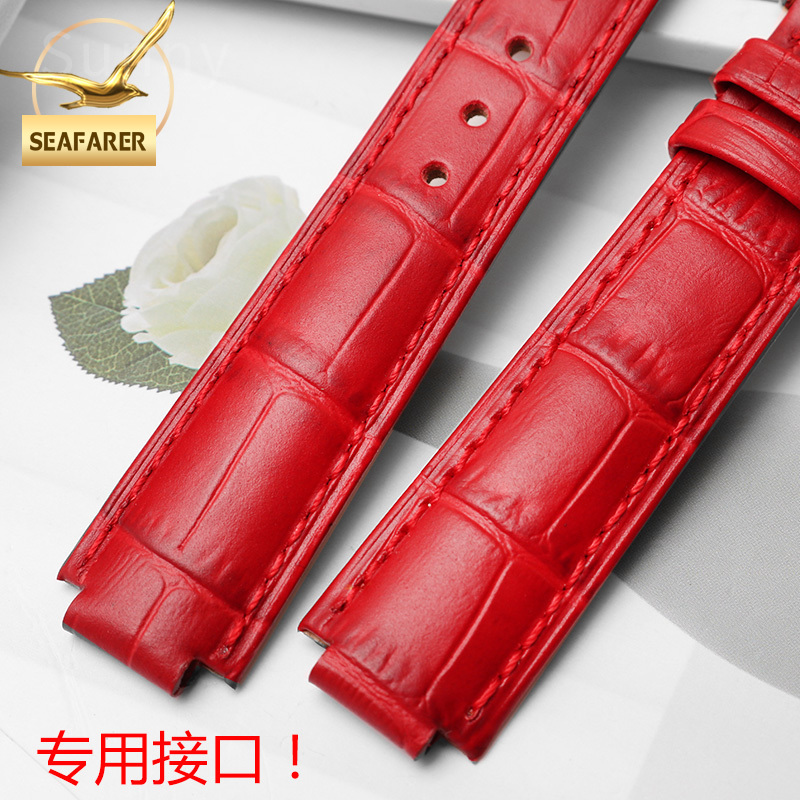 Genuine Leather Watch Strap fo - đánh giá và giá Men'S Accessories Cartier