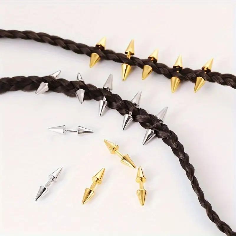 5pcs Set Spiked Hair Clips Pun - đánh giá và giá Tie Clip Set