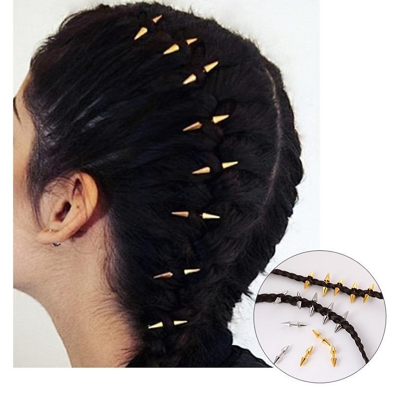 5pcs Set Spiked Hair Clips Pun - đánh giá và giá Tie Clip Set