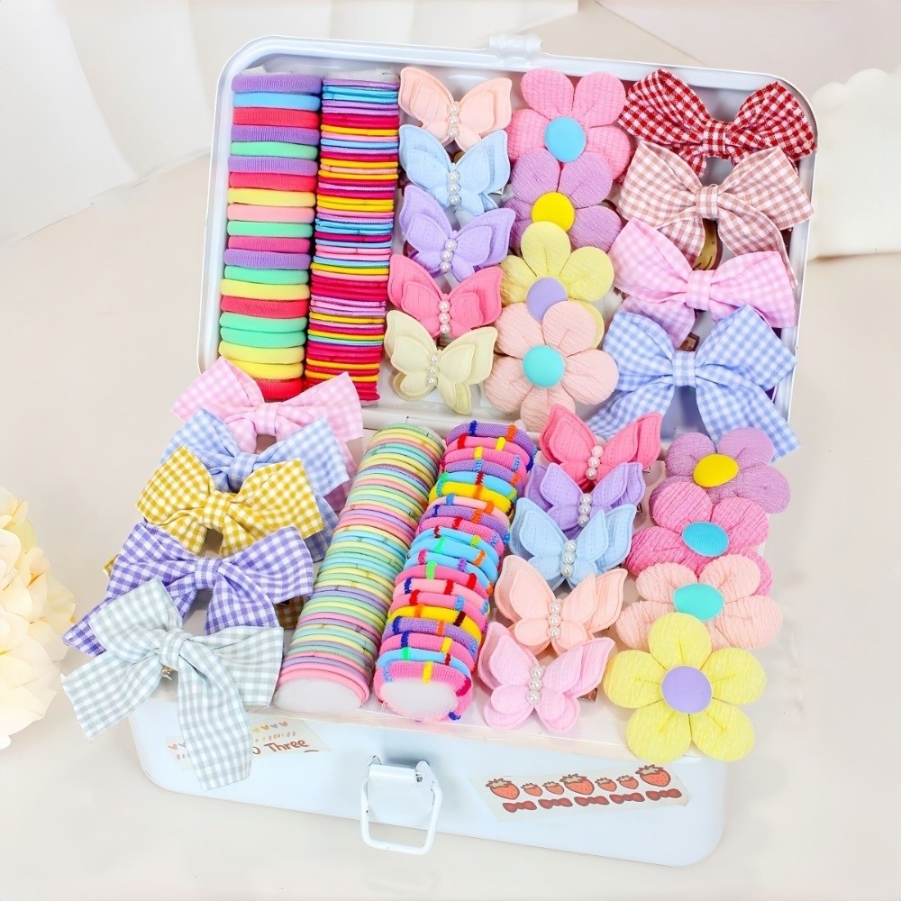 New Colorful Girls Hair Access - đánh giá và giá Tie Clip Set