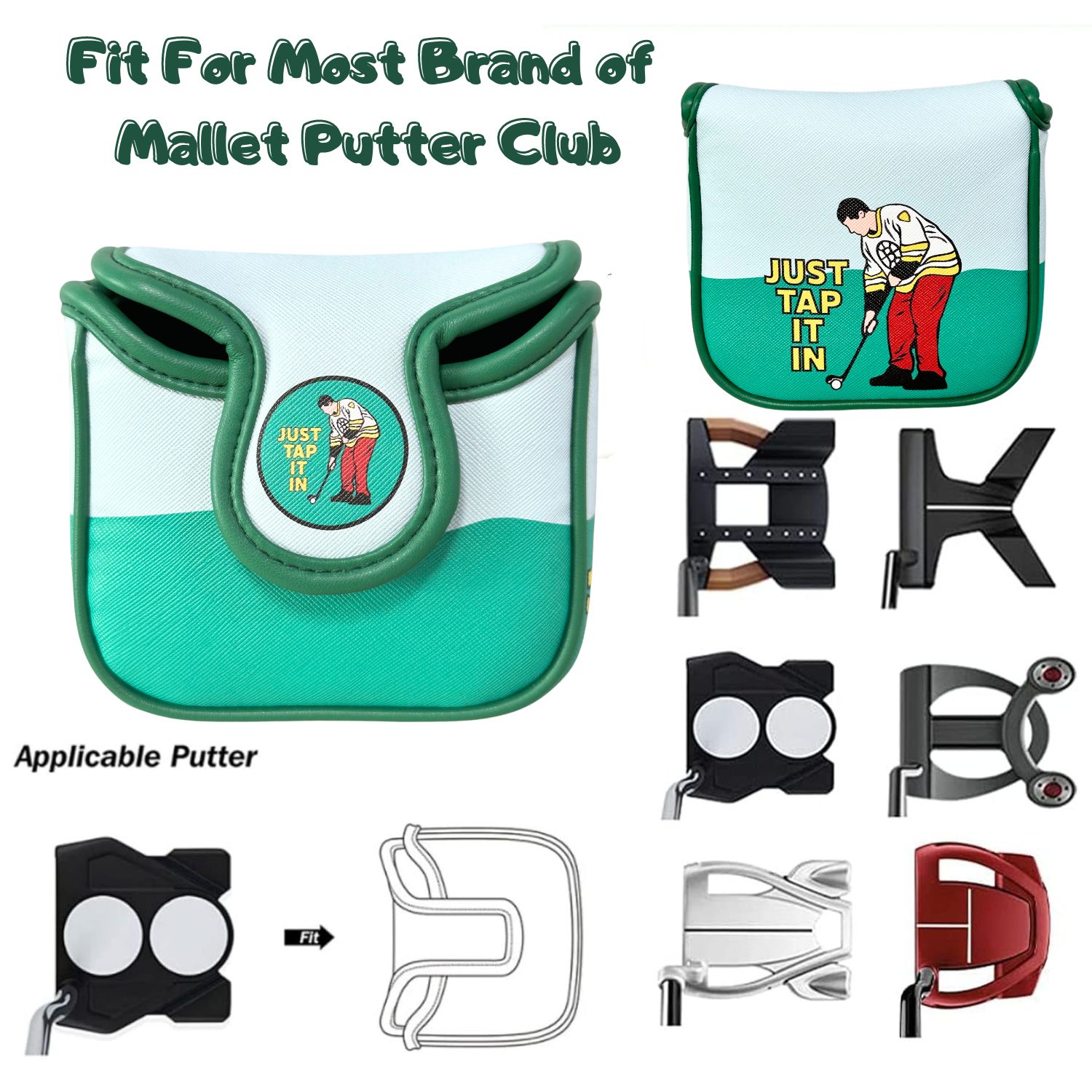 Funny PU Leather Golf Putter C - đánh giá và giá Men'S Accessories Premium