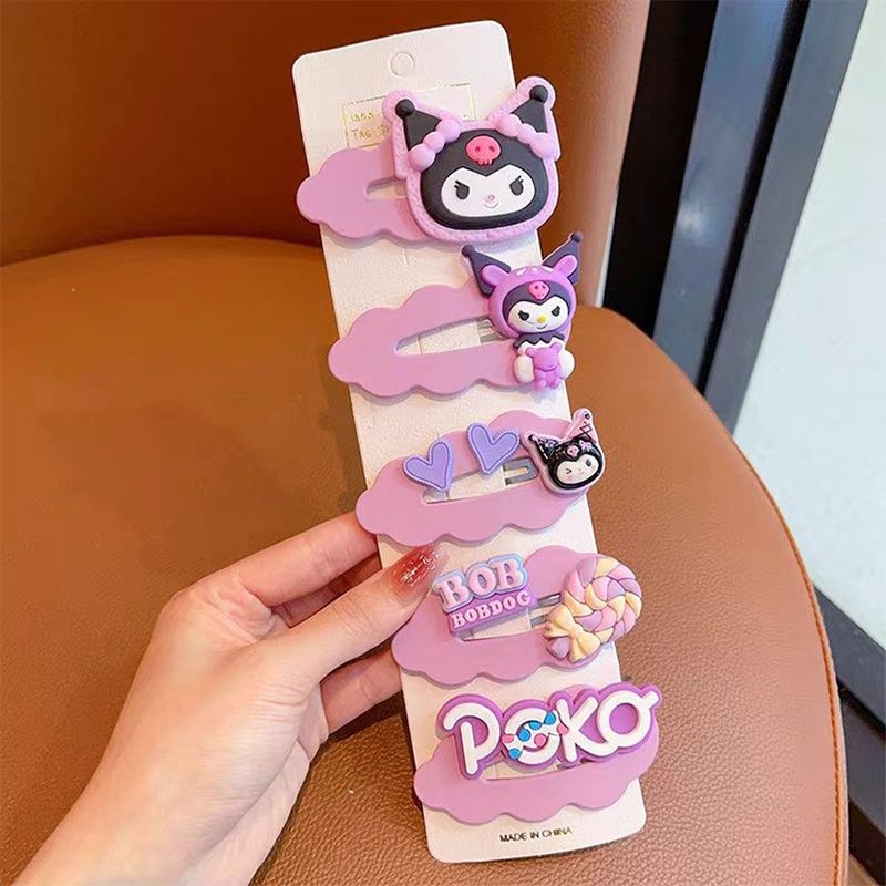 Hello Kitty Kuromi Hair Access - đánh giá và giá Tie Clip Set