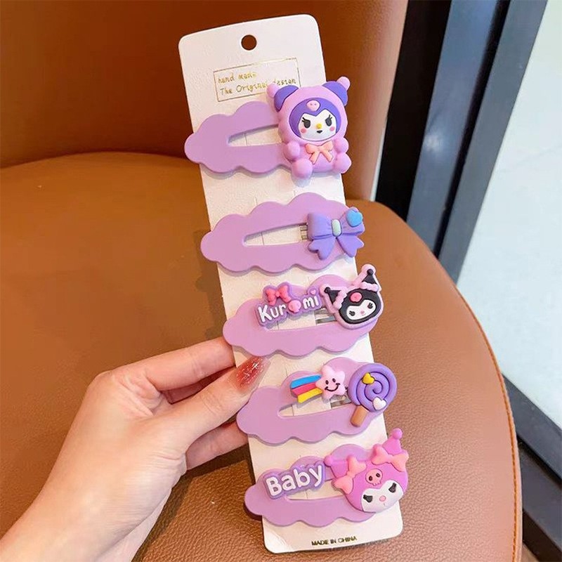Hello Kitty Kuromi Hair Access - đánh giá và giá Tie Clip Set