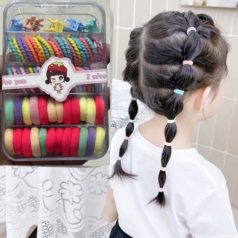 1 Set Kids Colorful Elastic Ha - đánh giá và giá Tie Clip Set
