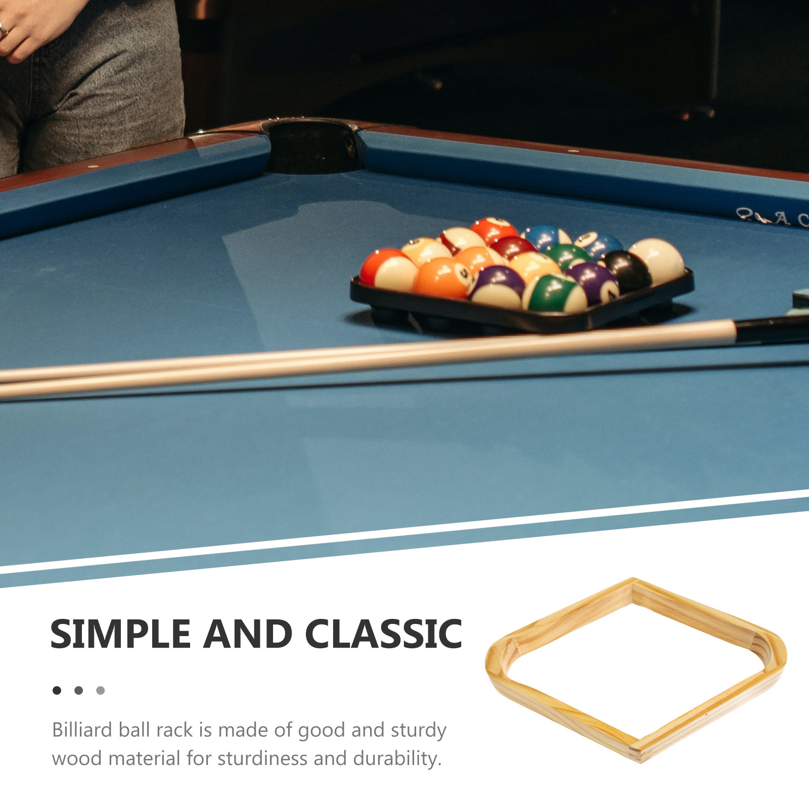 Premium Wooden Billiard Rack f - đánh giá và giá Men'S Accessories Premium
