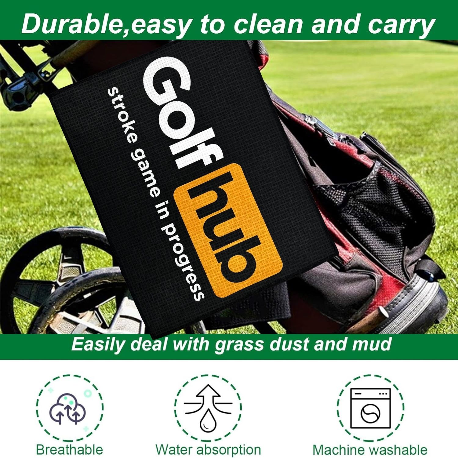 Funny Microfiber Premium Golf  - đánh giá và giá Men'S Accessories Premium
