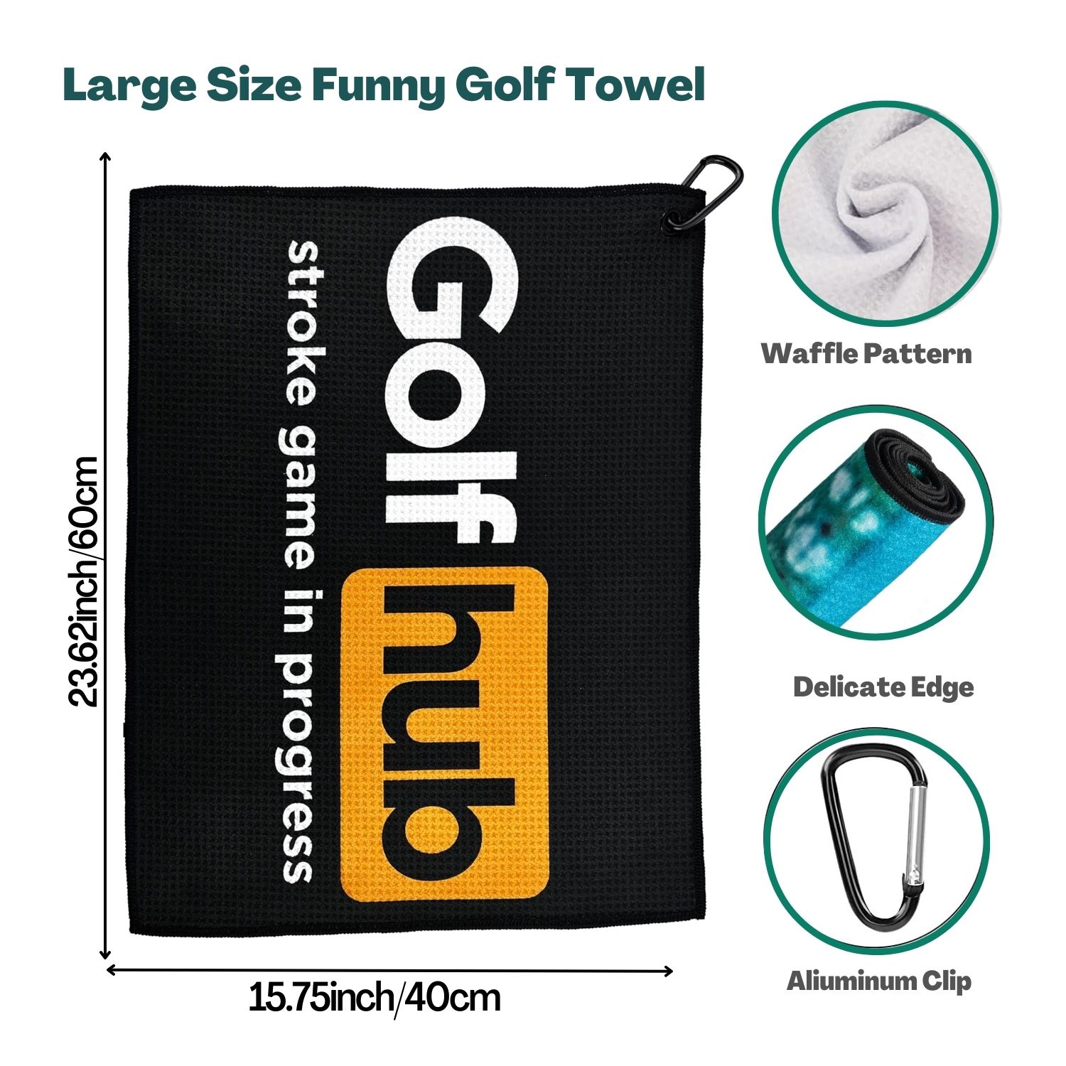 Funny Microfiber Premium Golf  - đánh giá và giá Men'S Accessories Premium