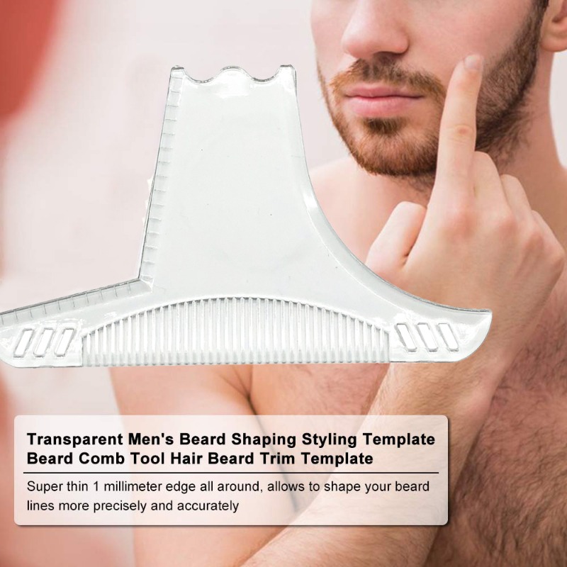Man Beard Template Comb Rule S - đánh giá và giá Men Accessories Rule